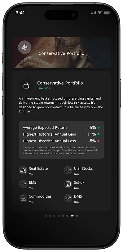 Portfolio Details - conservative